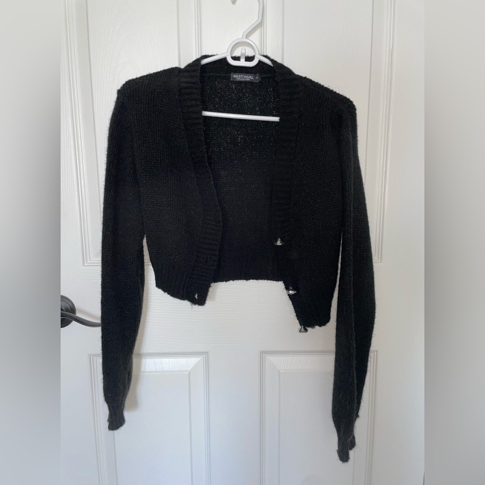 Nasty Gal cropped sweater - s